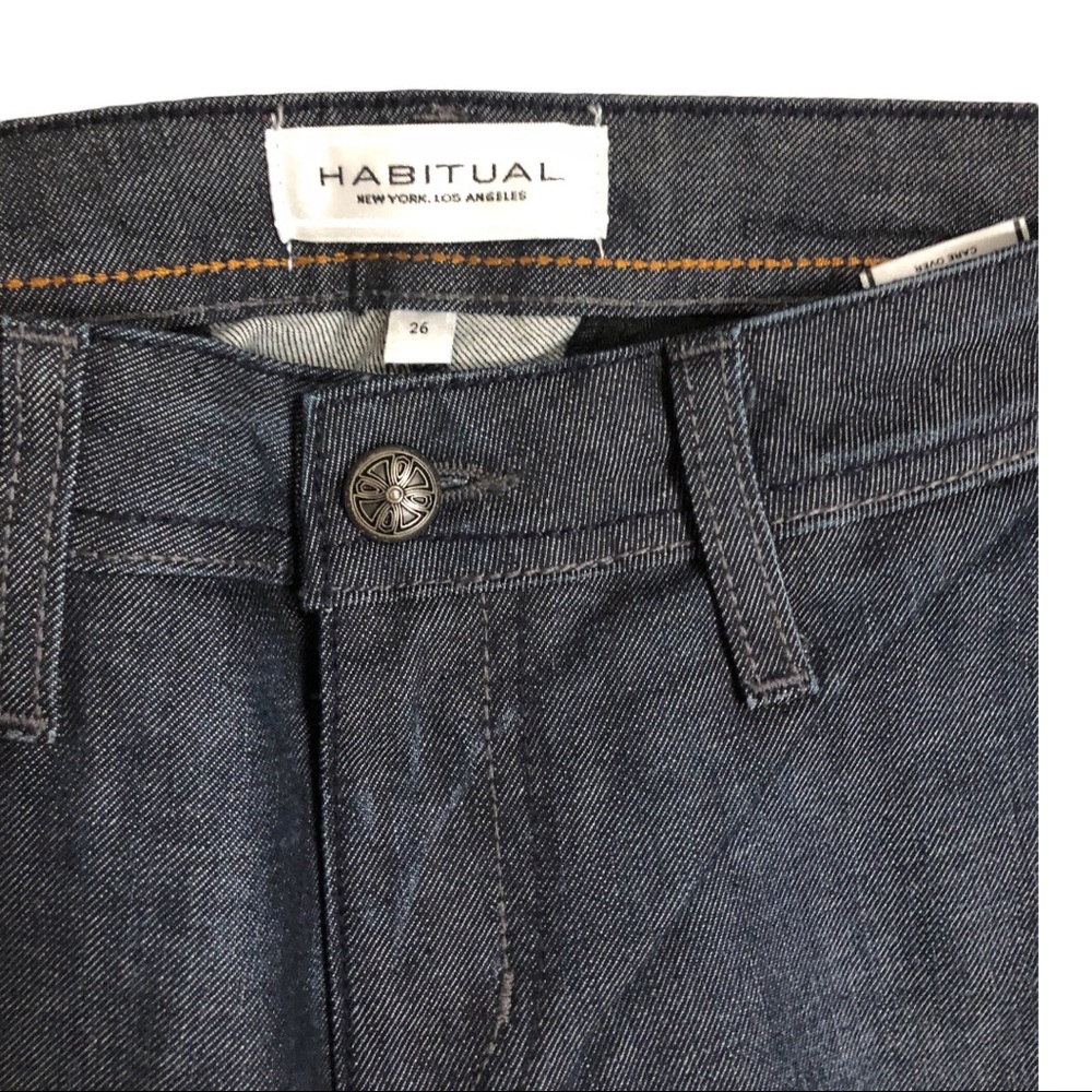 Habitual full leg jeans flare leg wide leg size 26 new - Picture 9 of 16